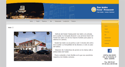 Desktop Screenshot of hostalsanisidrozamora.com
